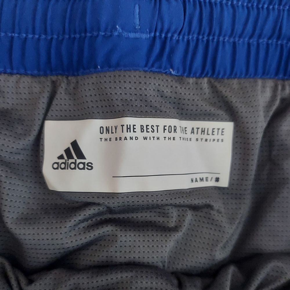Adidas AEROREADY Women's Royal Blue Training Athletic Shorts Size Medium - Picture 5 of 10